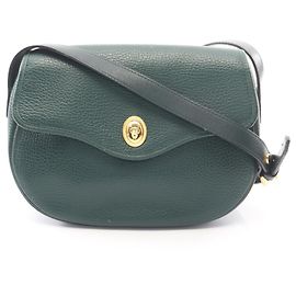 Bolsa de ombro em couro verde Christian Dior Verde