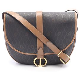 Borsa a tracolla Christian Dior Dior Honeycomb Marrone Nero