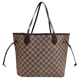 Borsa Tote Louis Vuitton Neverfull MM Damier Marrone