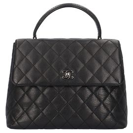 Borsa Chanel Top Handle Matelassé Nero