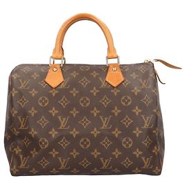 Bolso Louis Vuitton Speedy 30 Monogram Castaño