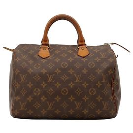 Bolsa Louis Vuitton Speedy 30 Monogram Canvas Marrom Monograma