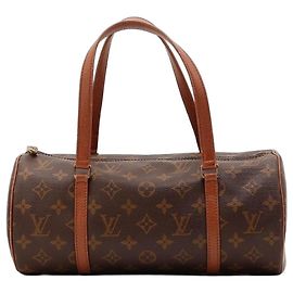 Bolsa Louis Vuitton Papillon 30 Monogram Canvas Marrom Monograma