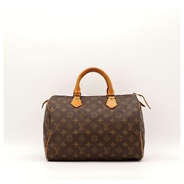 Bolsa Louis Vuitton Speedy 30 Monogram Canvas Marrom Monograma