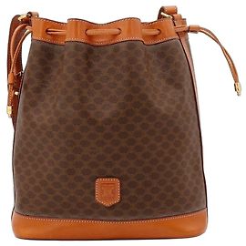 Céline Borsa Secchiello Celine Vintage Monogram Marrone