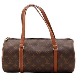 Louis Vuitton Monogram Papillon 30 Handbag Brown Monogram