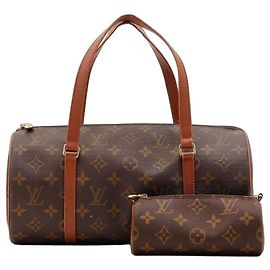 Louis Vuitton Monogram Papillon 30 com bolsa Marrom Monograma