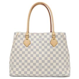 Louis Vuitton Damier Azur Calvi Handtasche Blau Andere