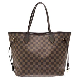 Bolsa Louis Vuitton Damier Neverfull MM Damier ebene