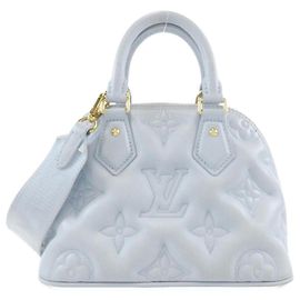 Sac à main Louis Vuitton Bubblegram Alma Soft BB Bleu Autre