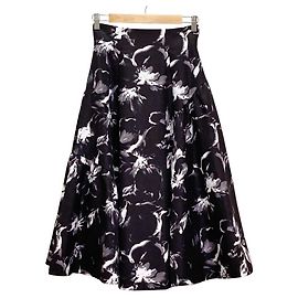Autre Marque PROPORTION BODY DRESSING Gonna Bokashi Flower Nero