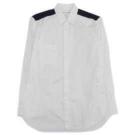 Autre Marque COMME des GARCONS SHIRT Camisa de manga larga de algodón Blanco