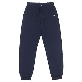 Céline Pantalones de algodón bordados CELINE Eddie Triomphe Azul Azul marino
