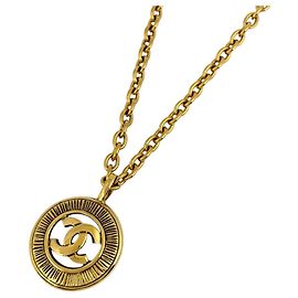Collana a catena Chanel Coco Mark D'oro