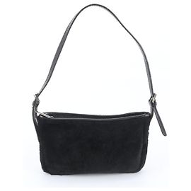 Loewe Black Leather Shoulder Bag Black