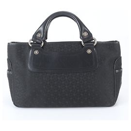 Céline Celine C Macadam Boogie Handbag Black