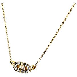 Collier pendentif Christian Dior en or jaune Autre