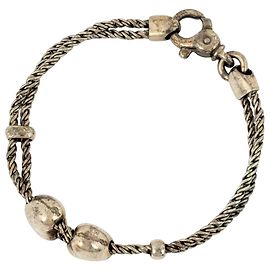 Pulsera Corazón Double Rope Tiffany & Co. Plata