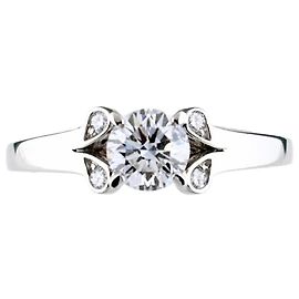Cartier Ballerina Platinum Diamond Ring Other