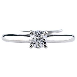 Cartier Solitaire 1895 Platinum Diamond Ring Other