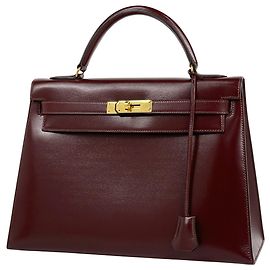 Hermès Borsa Hermes Kelly 32 in Rouge H Rosso
