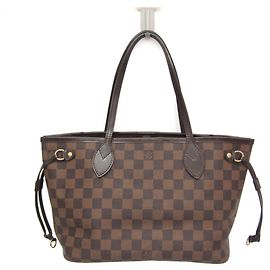 Saco Tote Louis Vuitton Damier Neverfull PM Damier ebene