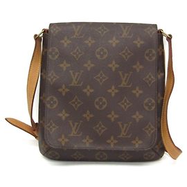 Bolsa de Ombro Louis Vuitton Monogram Musette Salsa com Alça Curta Monograma