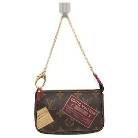 Louis Vuitton Monogram Mini Pochette Accessoires Burdeos Monograma