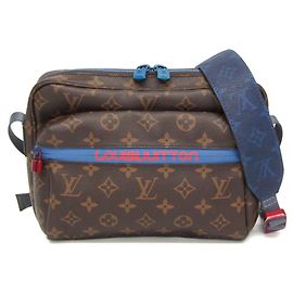Sac banane Louis Vuitton Monogram Kim Jones Pacific Marron Bleu
