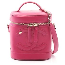 Bolsa 2-Way Chanel Coco Mark Rosa