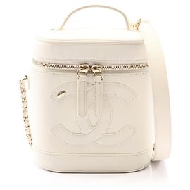 Bolsa 2-Way Chanel Coco Mark Branco