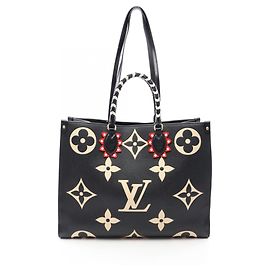Saco Tote Louis Vuitton OnTheGo GM Monogram Empreinte Preto Multicor