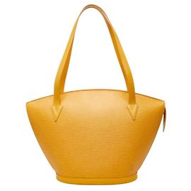 Borsa a tracolla Louis Vuitton Epi Saint Jacques Giallo