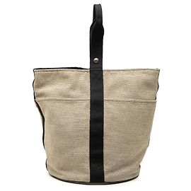 Hermès Beige Toile Saxo GM Beige