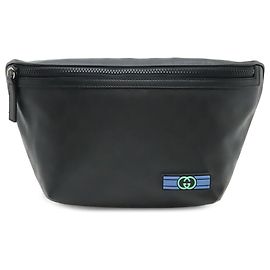 Gucci Black GG Crystal Belt Bag Black