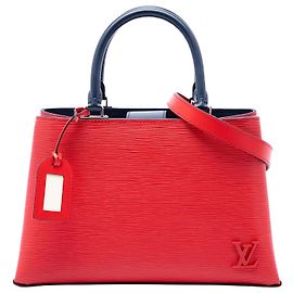 Louis Vuitton Red Epi Kleber PM Rouge