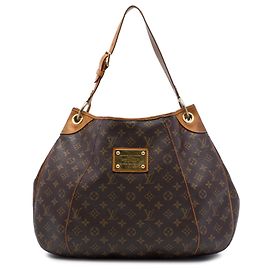 Louis Vuitton Brown Monogram Galliera GM Marrom