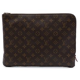 Louis Vuitton Brown Monogram Etui Voyage MM Marron