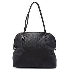 Gucci Brown Medium Guccissima Bree Dome Tote Brown Dark brown