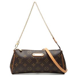 Louis Vuitton Brown Monogram Eva Marrom