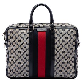 Sacoche Gucci Beige GG Canvas Web Beige