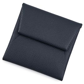 Hermès Hermes Bastia Verso Coin Case Blue