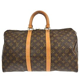 Louis Vuitton Keepall Monogram 45 Marrom