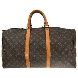 Louis Vuitton Keepall Monogram 50 Marrom
