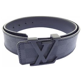Louis Vuitton Gürtel LV Initials 40MM M9808 Braun Schwarz