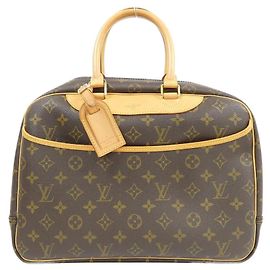 Bolsa de Mão Vanity Bowling Monogram Louis Vuitton Marrom