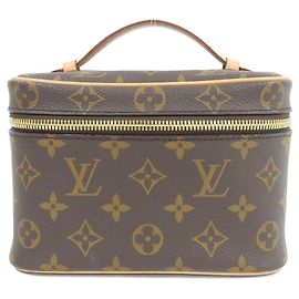 Bolsa Louis Vuitton Monogram Nice Mini Marrom