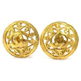 Orecchini a clip Chanel Gold D'oro