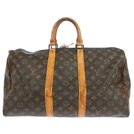 Louis Vuitton Keepall Monogram 45 Marrom