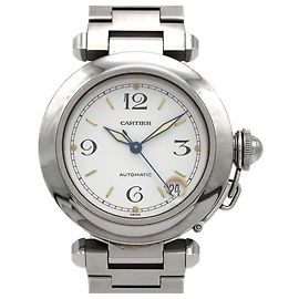 Cartier Pasha C W31015M7 Stainless Steel Automatic Watch Other